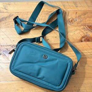 Lululemon Athletica Teal Crossbody Bag